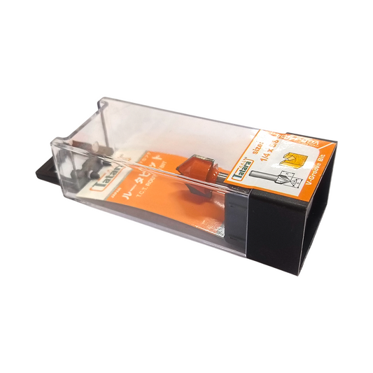 TATARA V-GROOVE ROUTER BIT 1/4"X5/8"