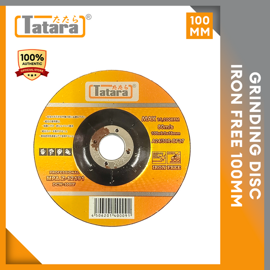TATARA GRINDING DISC IRON FREE