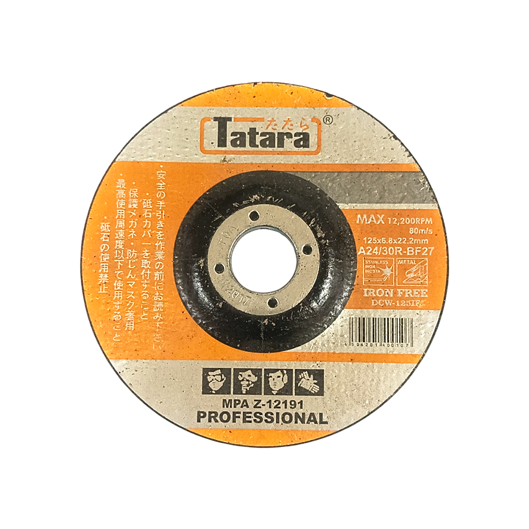 TATARA GRINDING DISC IRON FREE