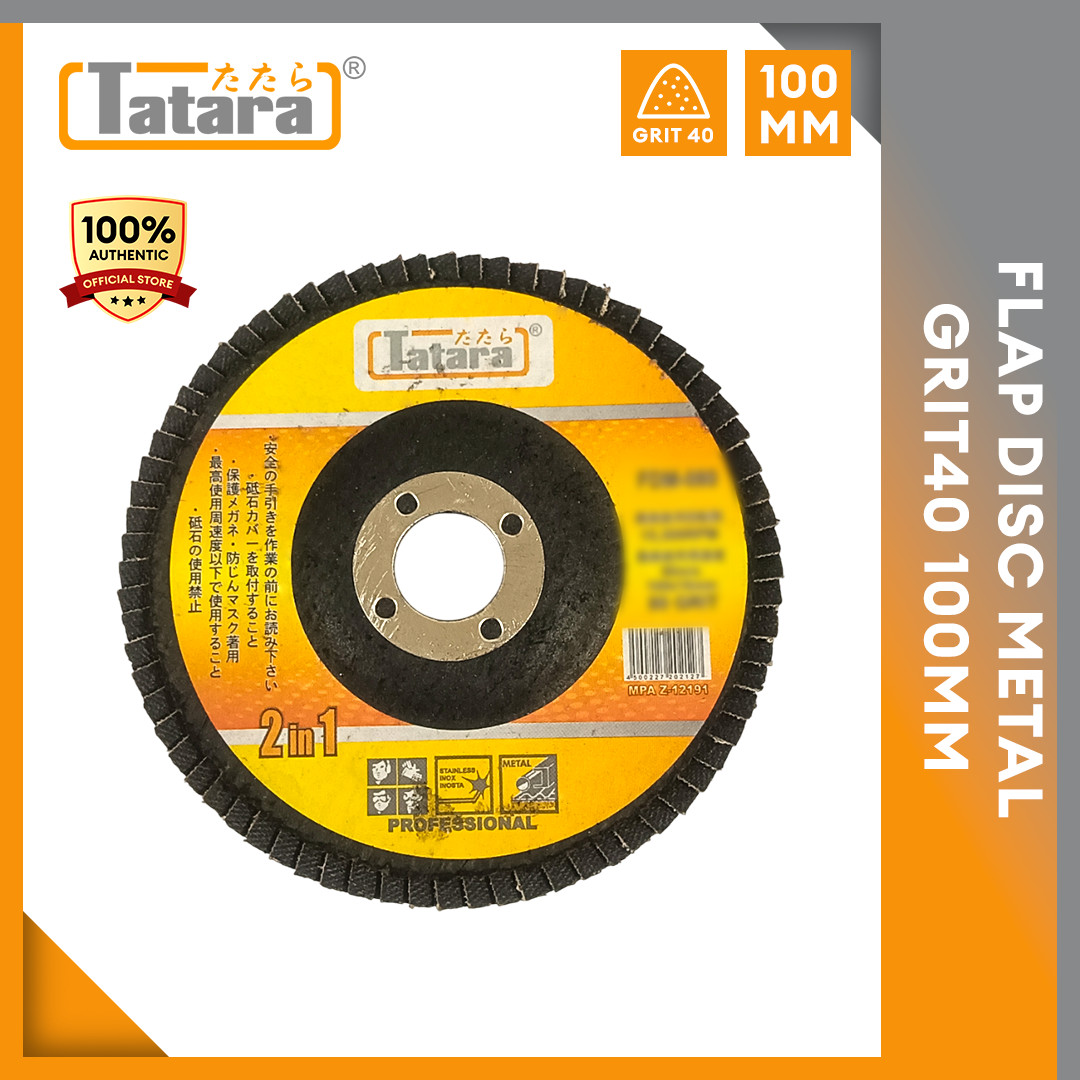 TATARA FLAP DISC METAL GRIT40