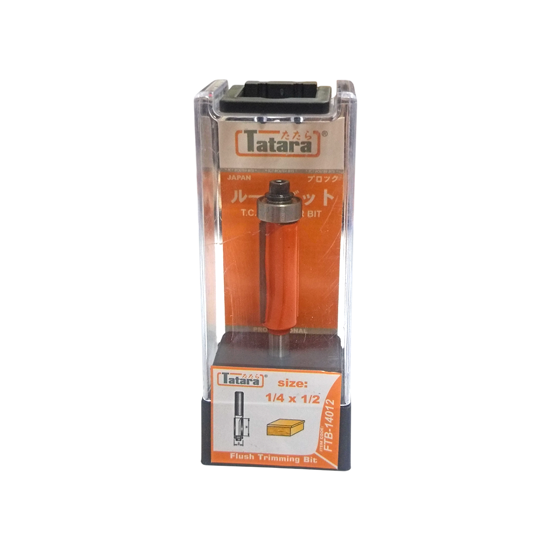 TATARA FLUSH TRIMMING ROUTER BIT 1/4"X1/2"