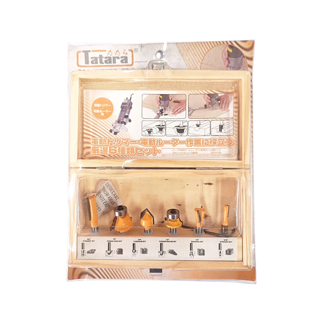TATARA ROUTER BIT SET A
