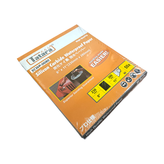 TATARA SILICON CARBIDE WATERPROOF SANDPAPER
