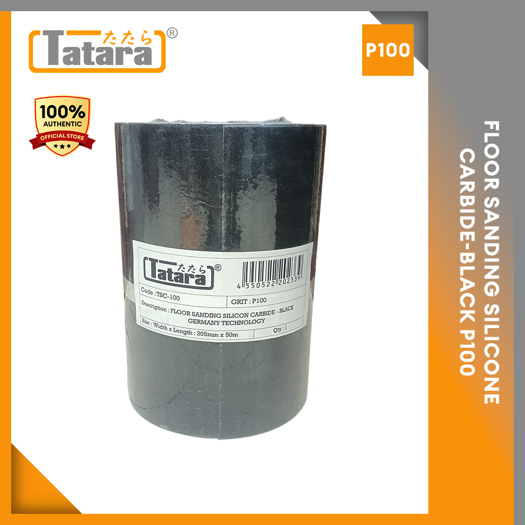 TATARA FLOOR SANDING SILICONE CARBIDE-BLACK