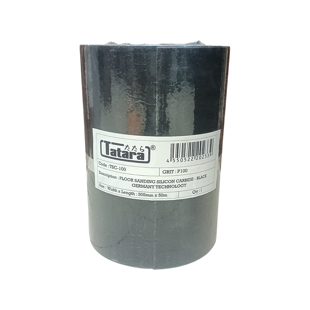TATARA FLOOR SANDING SILICONE CARBIDE-BLACK